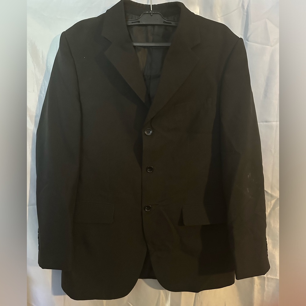 Vitto men’s suit jacket black in color sz.40R